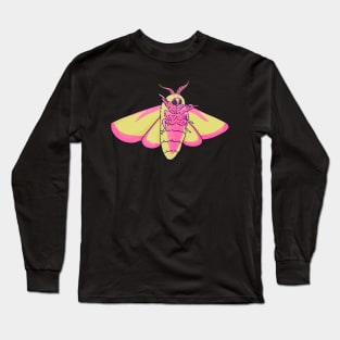 Rosy maple moth Long Sleeve T-Shirt